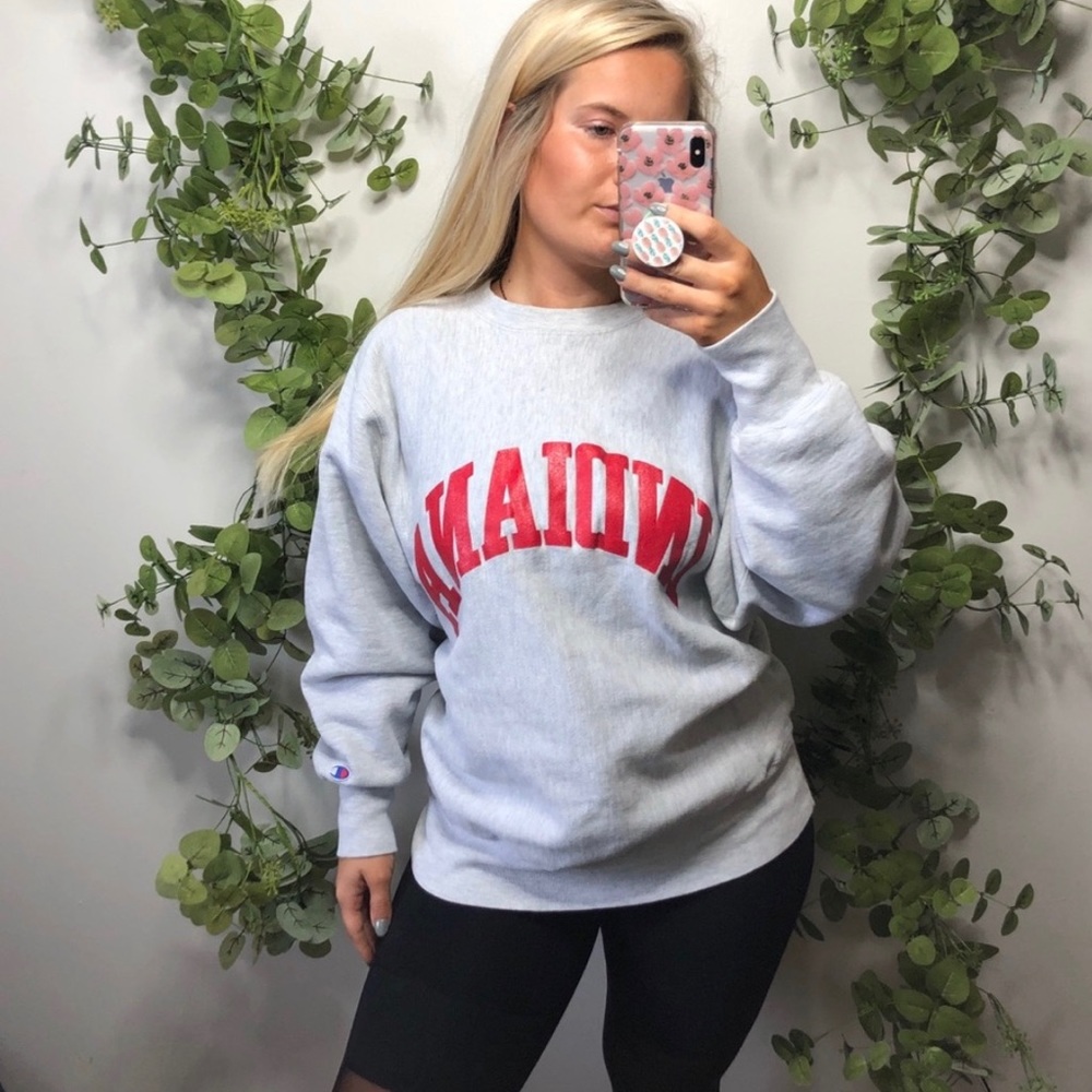 Champion reverse weave Indiana sweatshirt L